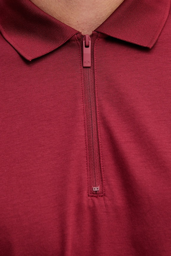 Armani Exchange pamut póló XM001291.AF10364 burgundia