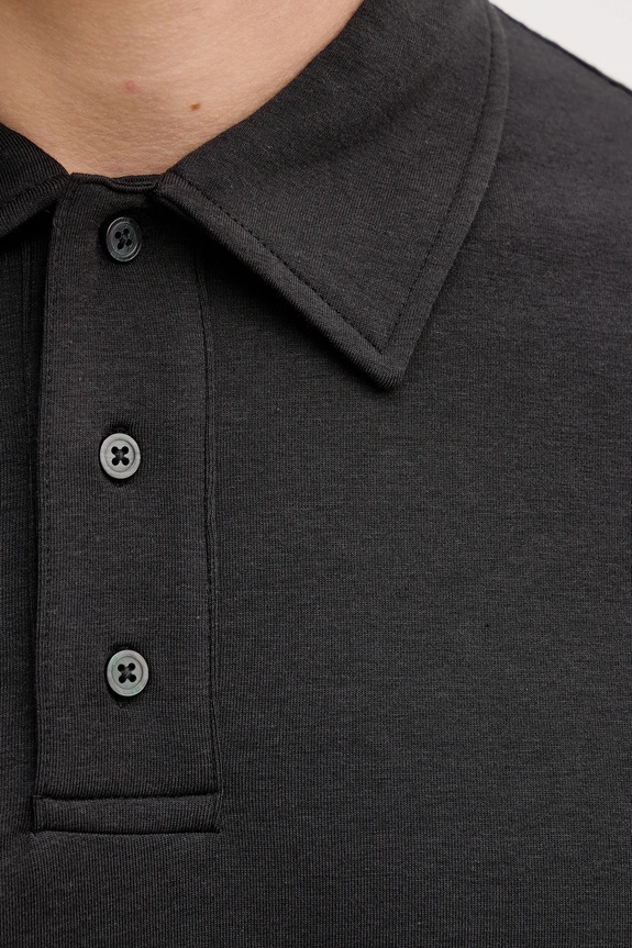 Sisley polo 3ZDES300X szary