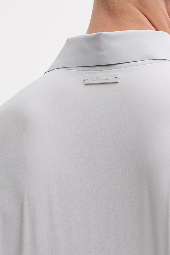 Polo προπόνησης Calvin Klein Performance LVGMF5K103 γκρί