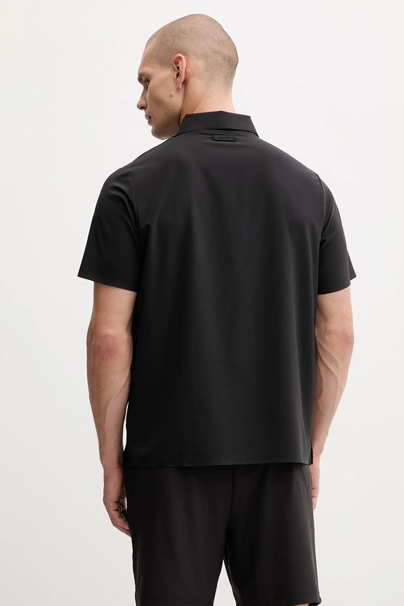 Ρούχα Polo προπόνησης Calvin Klein Performance LVGMF5K103 μαύρο