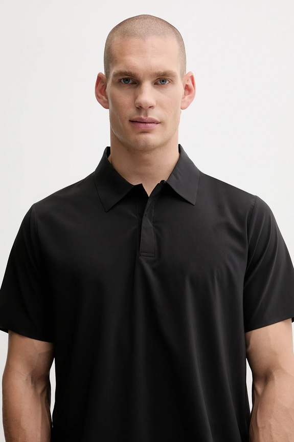 Polo προπόνησης Calvin Klein Performance μαύρο LVGMF5K103