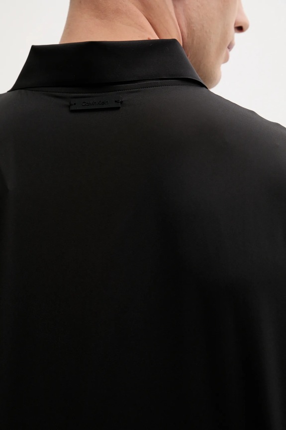 Polo προπόνησης Calvin Klein Performance LVGMF5K103 μαύρο