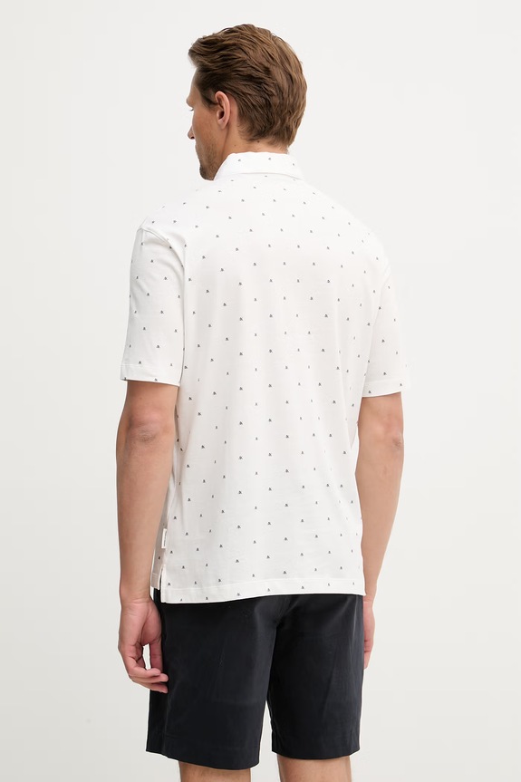 Odzież Armani Exchange polo męskie bawełniane XM000735.AF10356 beżowy