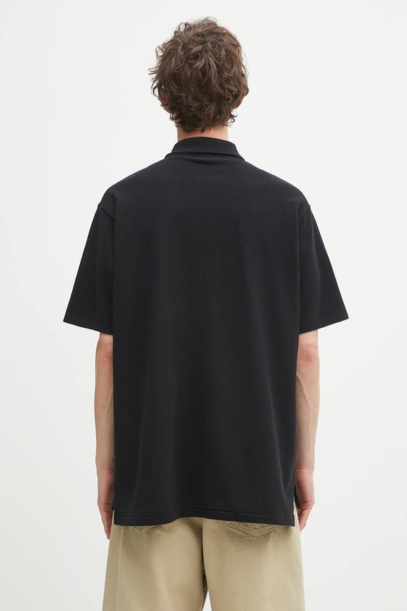 Oblečení Bavlněné polo tričko Human Made HM29CS025 černá
