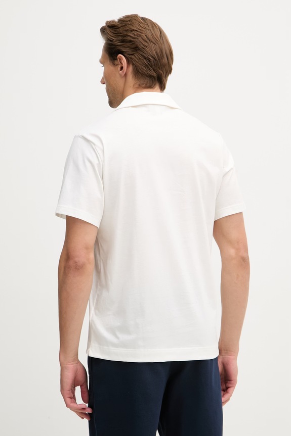 Îmbrăcăminte Lacoste polo din bumbac pentru bărbați DH5928 bej