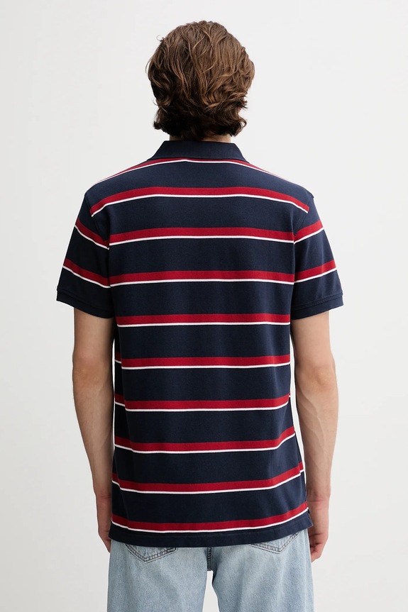 Odjeća Pamučna polo majica Levi's 35883.0326 mornarsko plava