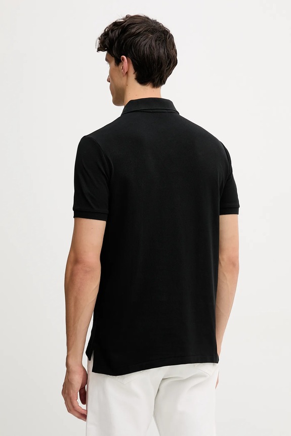 Ruházat Polo Ralph Lauren pamut póló 710P00095 fekete