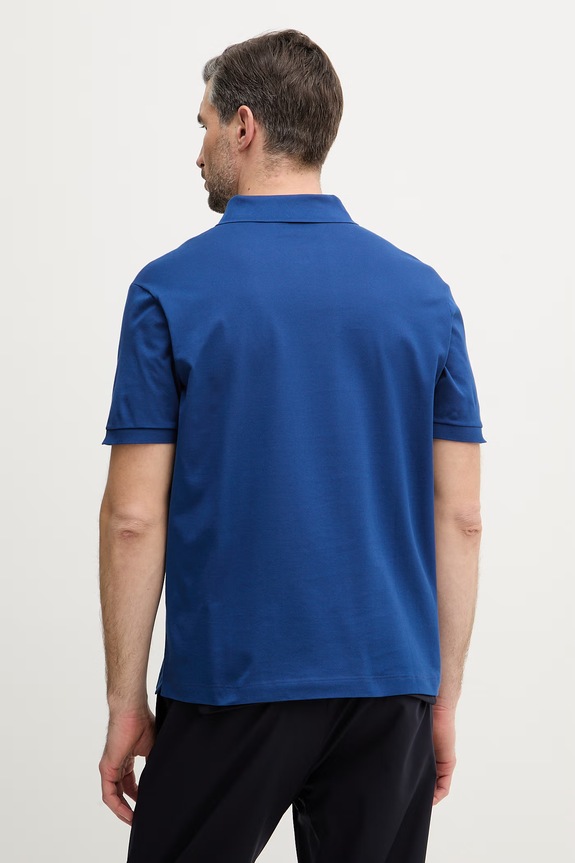 Îmbrăcăminte Paul&Shark polo de bumbac Knitwear 99311001 bleumarin
