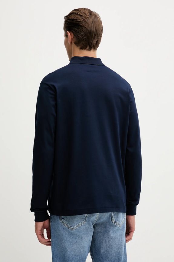 Odzież Paul&Shark longsleeve bawełniany Knitwear 99311003 granatowy