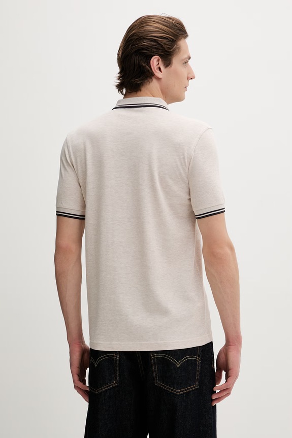 Odzież Fred Perry polo bawełniane M3600 beżowy