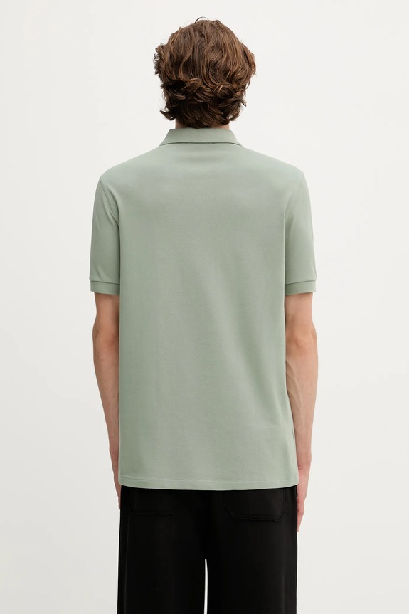 Ρούχα Βαμβακερό μπλουζάκι πόλο Fred Perry M6000 πράσινο