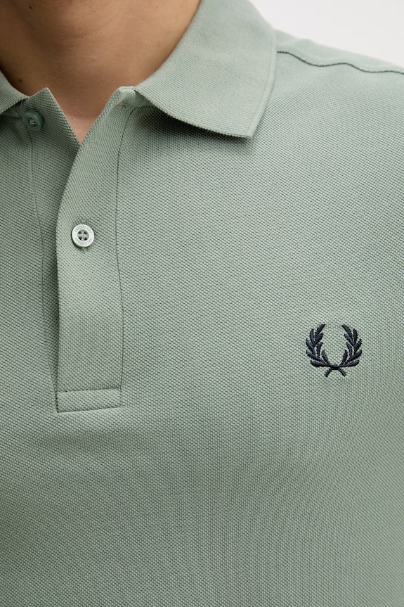 Fred Perry polo bawełniane M6000 zielony