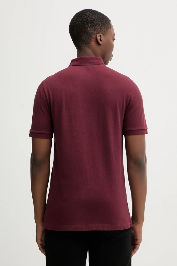 Oblečenie Polo tričko Abercrombie & Fitch KI124.5719.500 burgundské