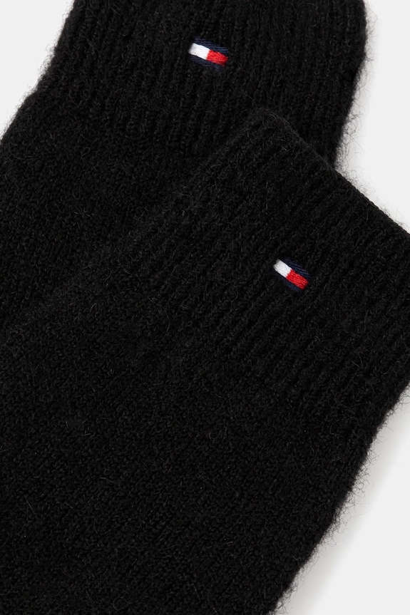 Tommy Hilfiger rękawiczki z wełną AW0AW17797 czarny AW25