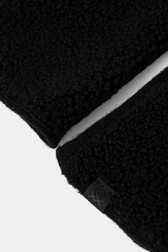 United Colors of Benetton guanti con lana 69FWDG00E nero AW25