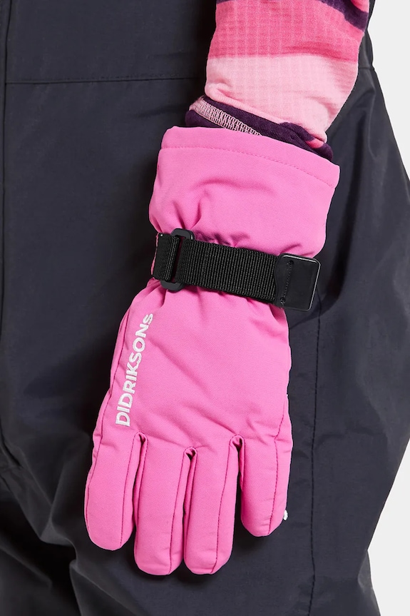 Chlapec Detské rukavice Didriksons BIGGLES GLOVES 3 505033.9BYA ružová