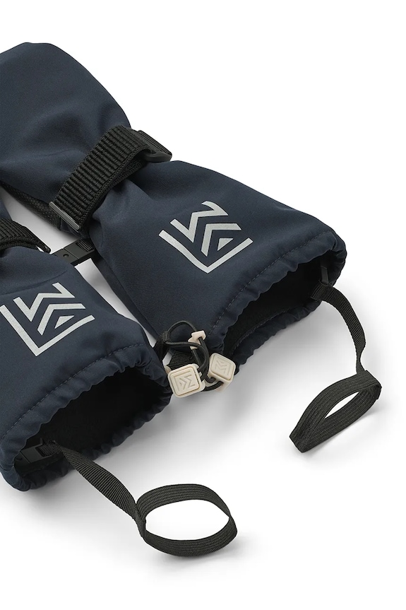 Detské lyžiarske rukavice Liewood Fallon Gloves LW20096.9BYA tmavomodrá AW25