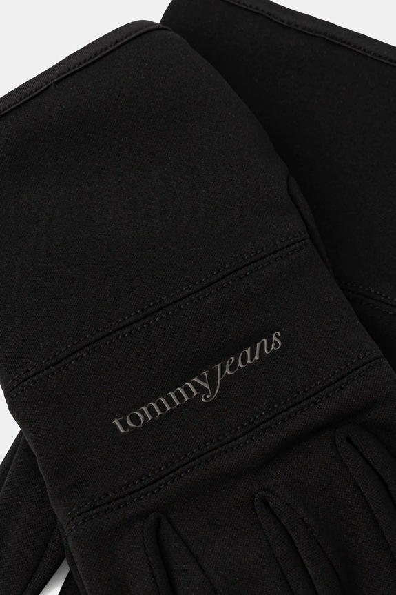 Tommy Jeans kesztyűk AM0AM13682 fekete AW25