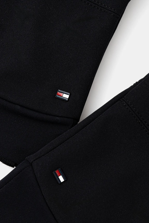 Γάντια Tommy Hilfiger AM0AM13601 μαύρο AW25