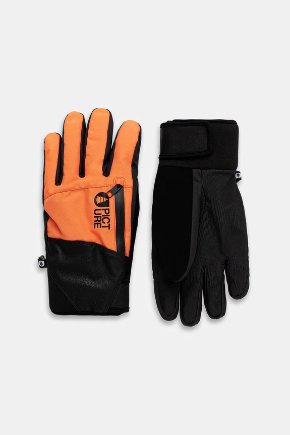 Picture síkesztyű Madson Gloves téli sportok narancssárga GT0177