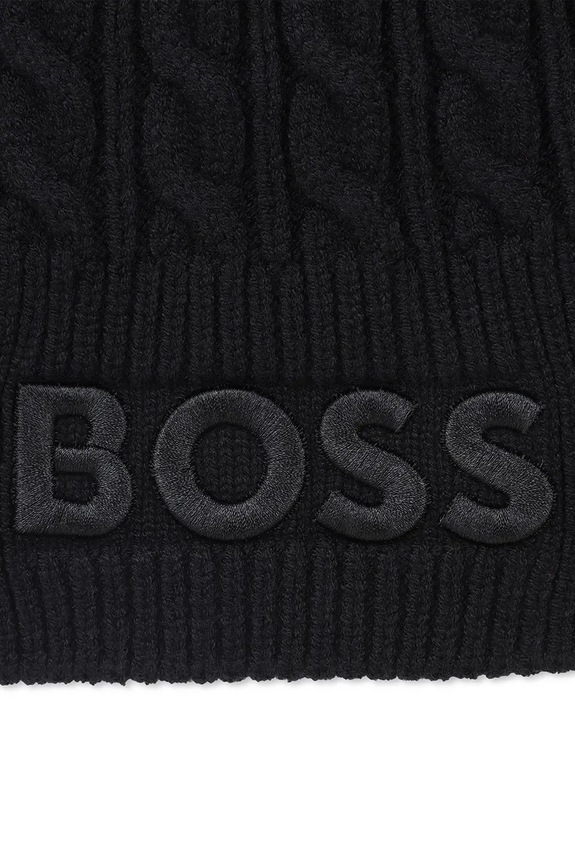Мальчик Детский шарф BOSS J52634 чёрный