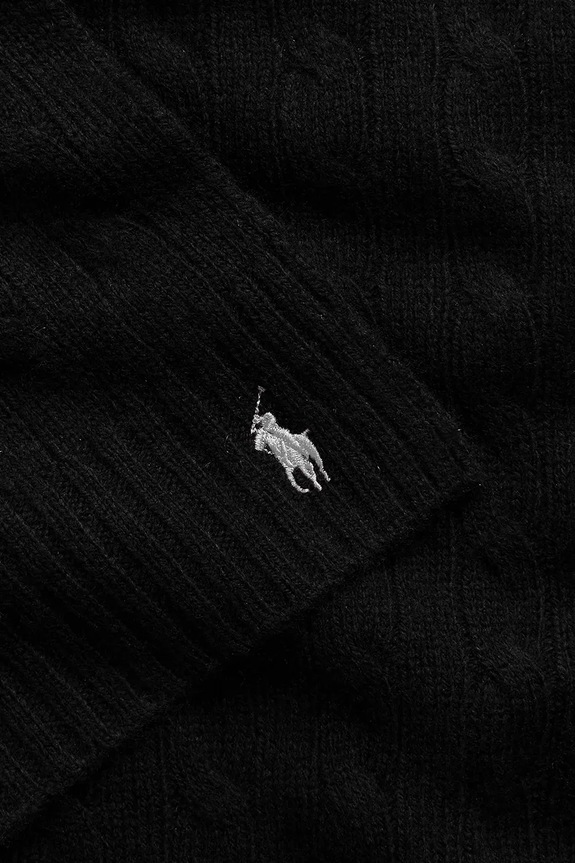 Аксесуари Вовняний шарф Polo Ralph Lauren 455956296 чорний