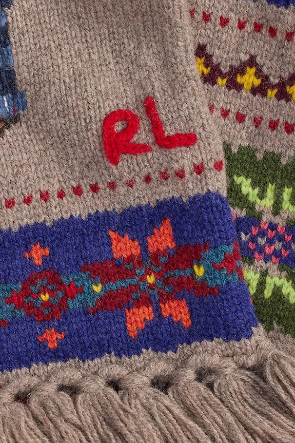 Accessori Polo Ralph Lauren sciarpa in lana 455981438 multicolore