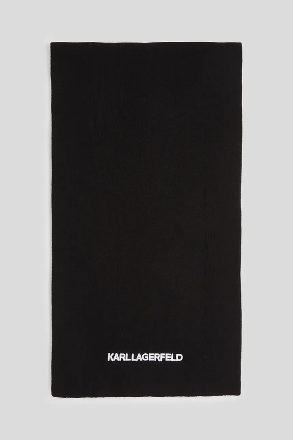 Šal Karl Lagerfeld crna A3W33144