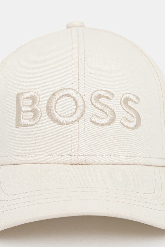 Bavlnená šiltovka BOSS Ari-BOSS-E 50544386 béžová AW25