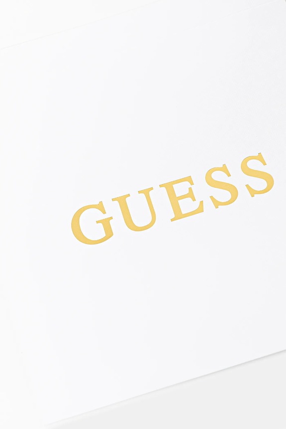 Hedvábný šátek Guess černá AW5347.SIL03