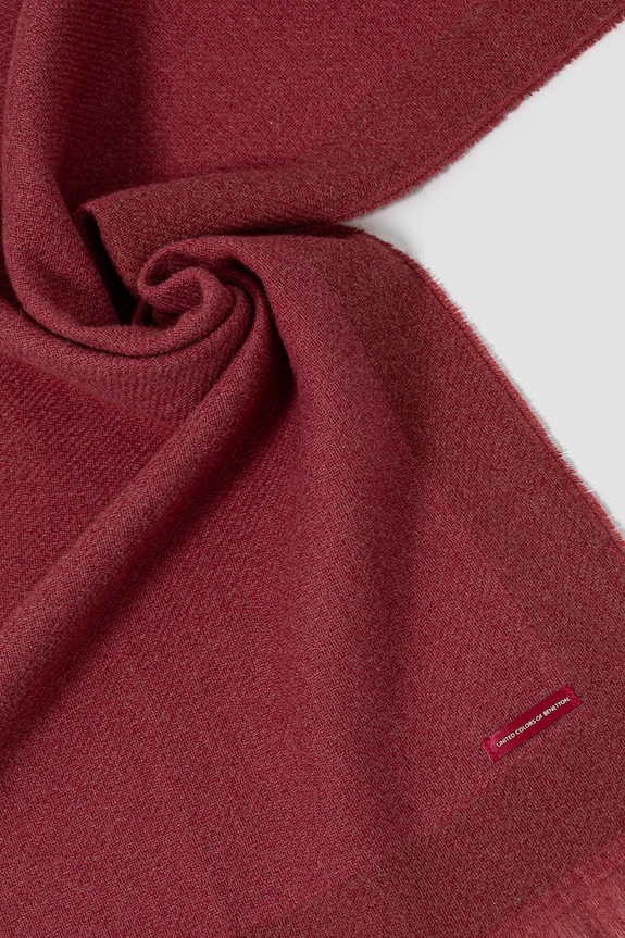 Κασκόλ United Colors of Benetton 67M5DU01U ροζ AW25