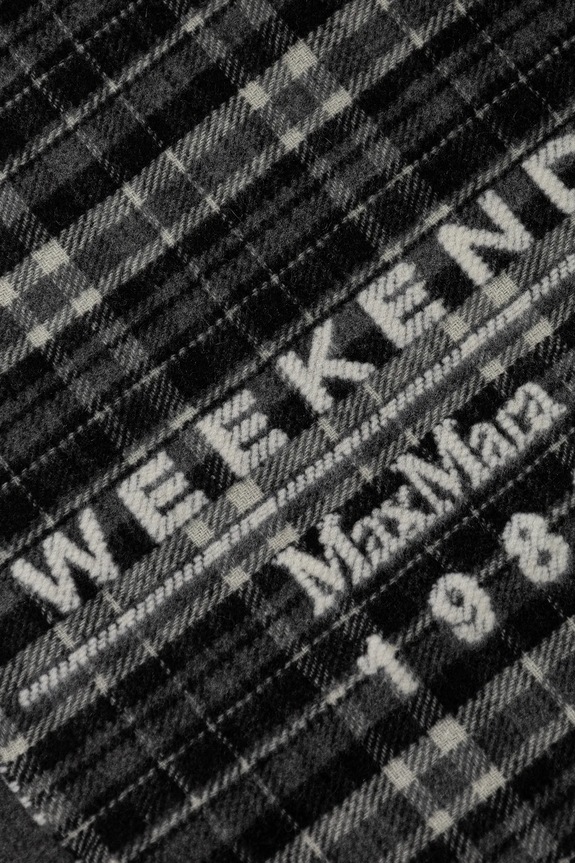 Vlněná šála Weekend Max Mara PAGELLA 2525546085600 šedá AW25