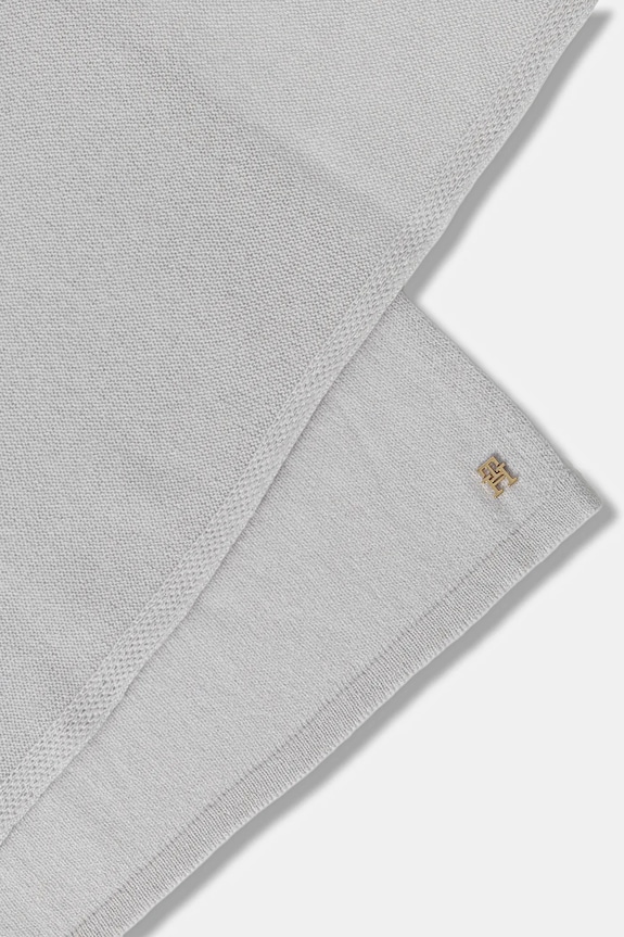 Κασκόλ από κασμίρ Tommy Hilfiger AW0AW17790 γκρί AW25