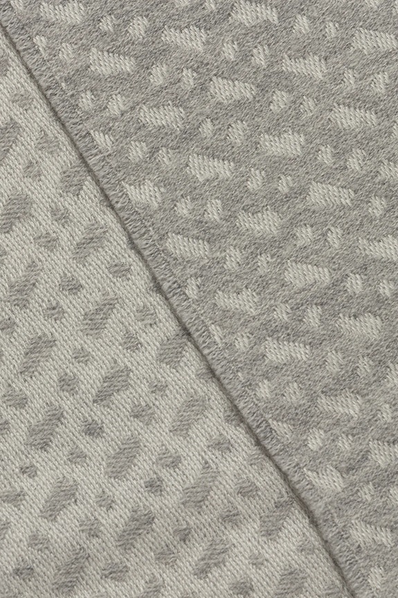 Vlnený šál BOSS Zesy_BB_35*190 50549852 sivá AW25