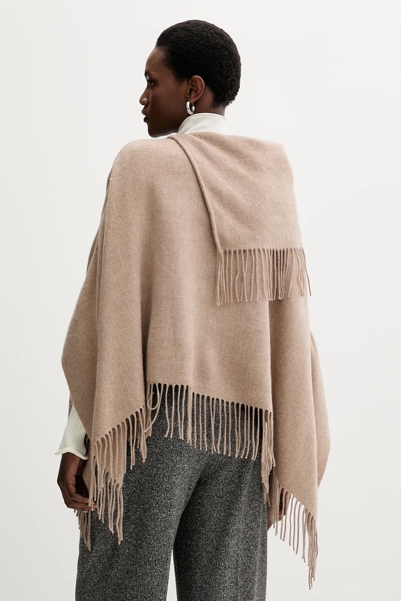 Abbigliamento Marella poncho in contone 2523546056200 beige