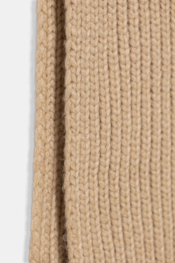 Šál s prímesou vlny UGG CHUNKY 102787 béžová AW25