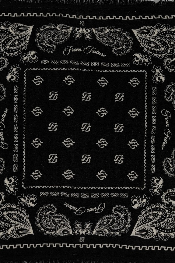 Accesorii FROM FUTURE eșarfă de cașmir AFO03309 negru