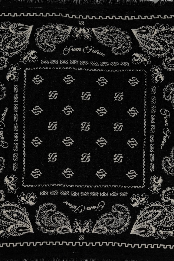 Accesorii FROM FUTURE eșarfă de cașmir AFO03309 negru