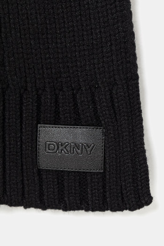 Κασκόλ Dkny D5KS1627 μαύρο AW25