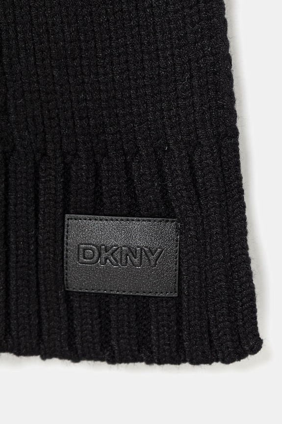Κασκόλ Dkny D5KS1627 μαύρο AW25