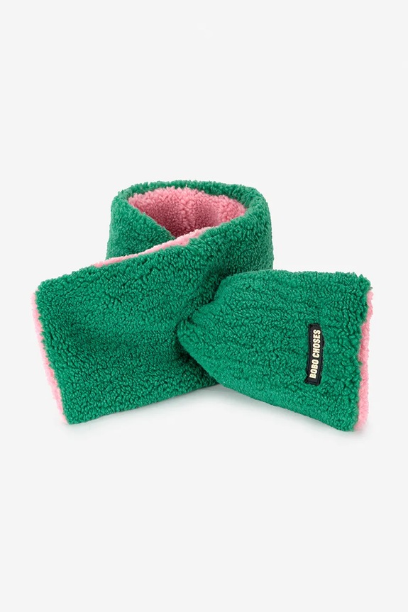 Detský šál Bobo Choses 225AI048 zelená AW25