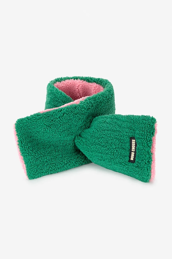 Detský šál Bobo Choses 225AI048 zelená AW25
