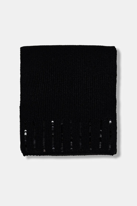 Dievča Detský šál United Colors of Benetton 65W8CU011.G.Seasonal čierna