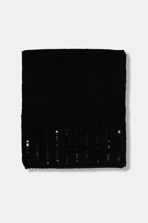 Dievča Detský šál United Colors of Benetton 65W8CU011.G.Seasonal čierna