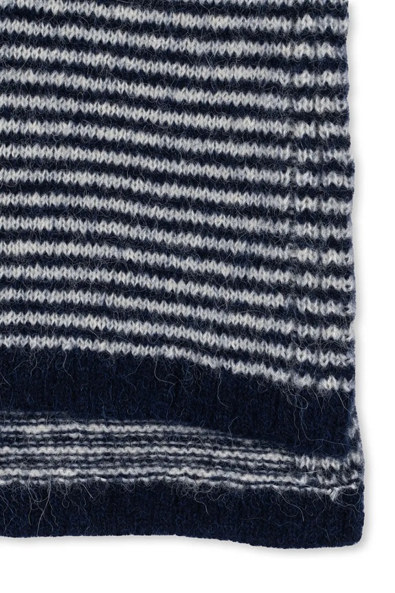 Dječji šal s dodatkom vune alpake Konges Sløjd BERLE NECKWARMER mornarsko plava KS103719.9BYA