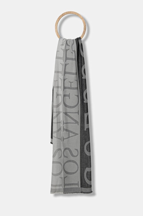 Guess szalik pozostałe szary AM9534.VIS03