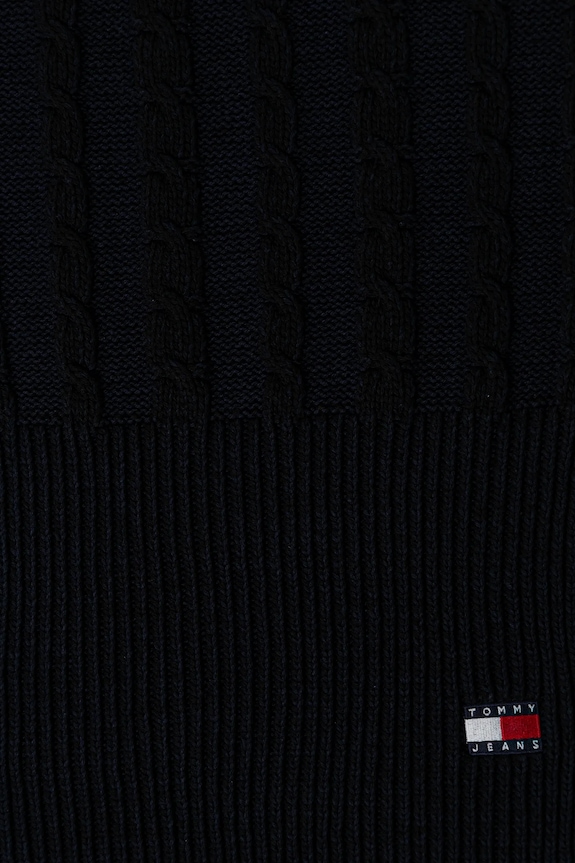Tommy Jeans sciarpa AM0AM13684 nero AW25