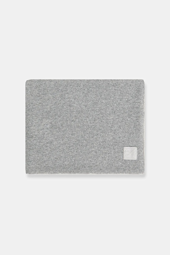 Calvin Klein kasmír sál LV04D8014G szürke AW25