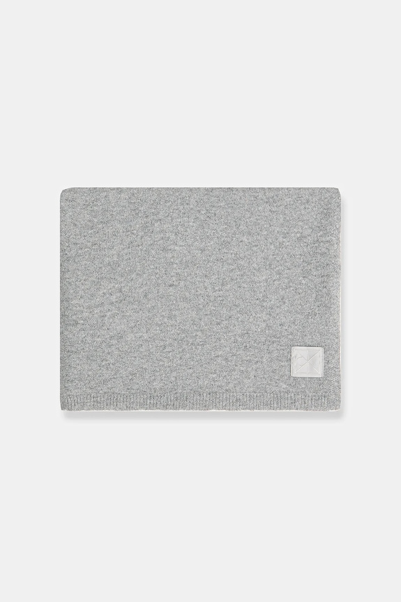 Calvin Klein sciarpa in cashemire LV04D8014G grigio AW25