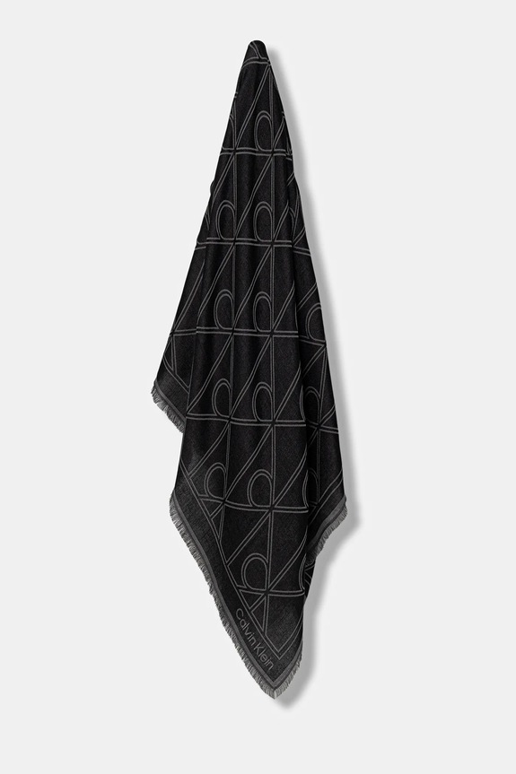 Calvin Klein chusta pozostałe szary LV04D8062G